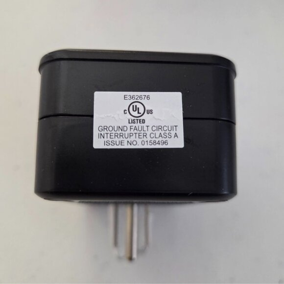GFCI Adapter 15 AMP Single Outlet Grounded 3-Prong Indoor Use, Auto Reset NEW - Picture 6 of 6